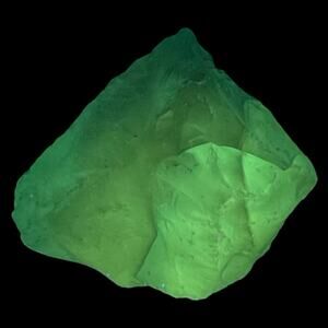 Cobalt Translucent Art Glass Cullet Glowing Manganese Slag‎ Glass #5GX76